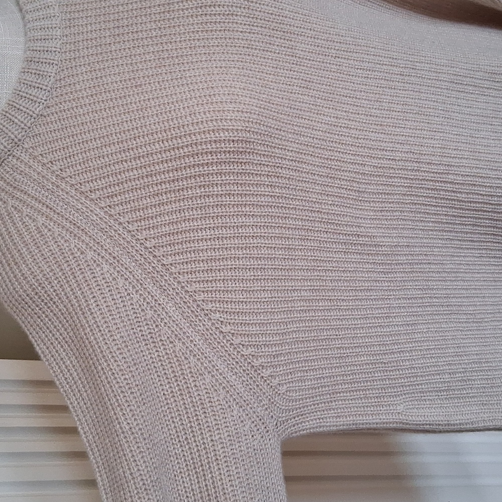 NWT Jenni Kayne Cashmere Fisherman Knit Sweater - Picture 5 of 10